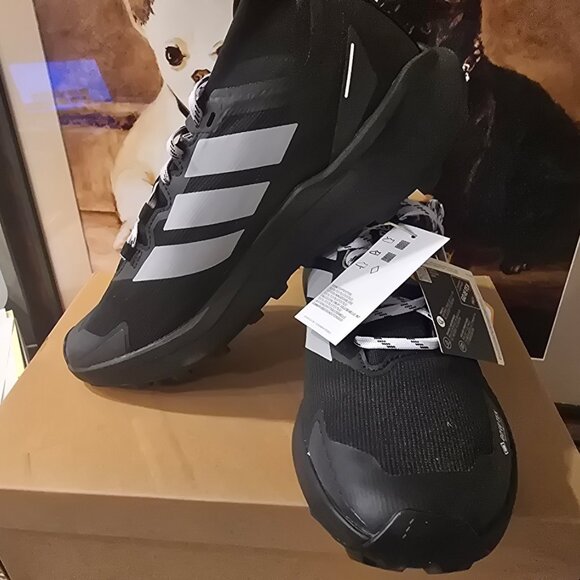 adidas Terrex Agravic Gtx Running Men's Black Sneakers Athletic Shoes IH5358 10 - Picture 3 of 15